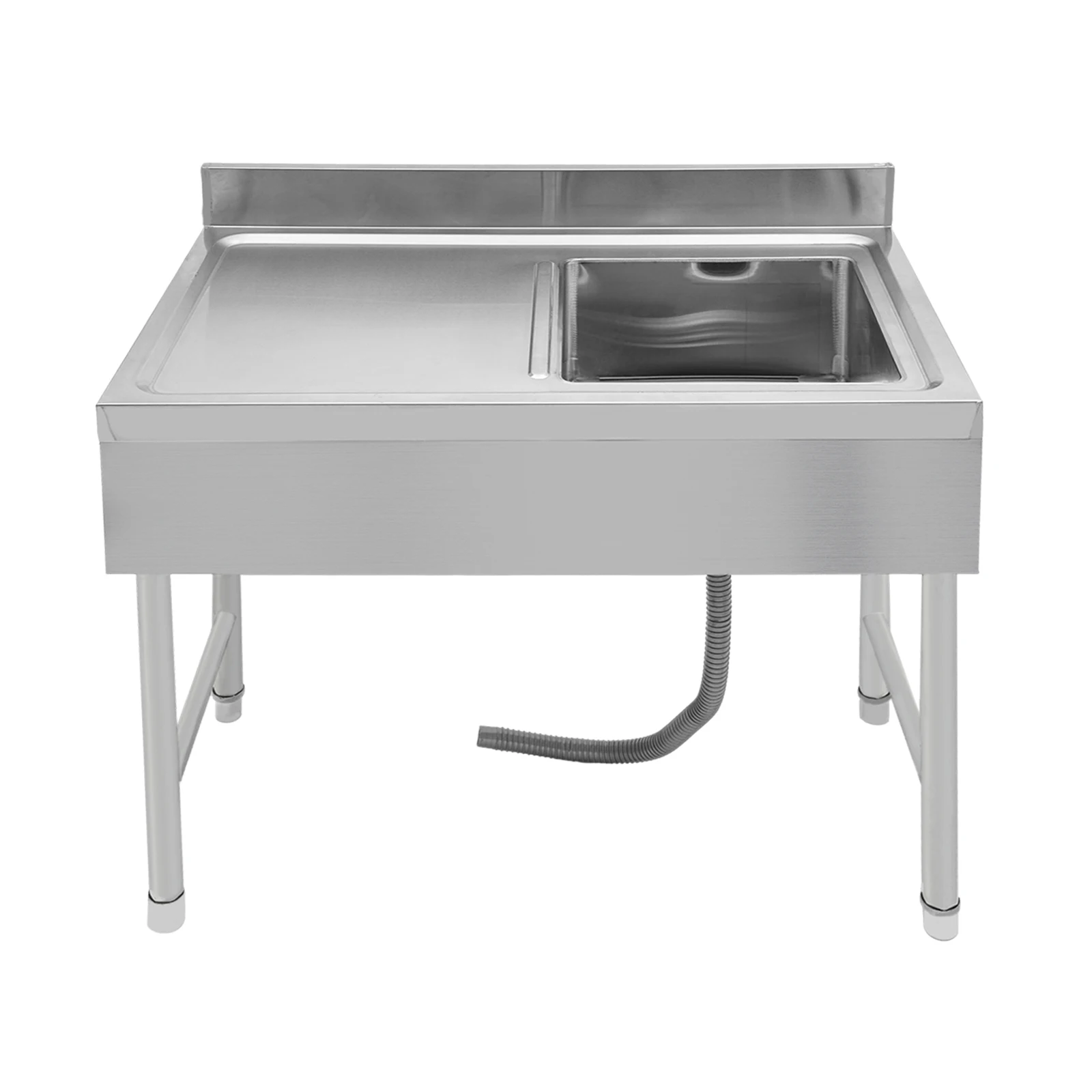 

Stainless Steel Freestanding Kitchen Sink 150kg/330.7lbs Load-bearing Capacity Last and Durable ﻿ ﻿