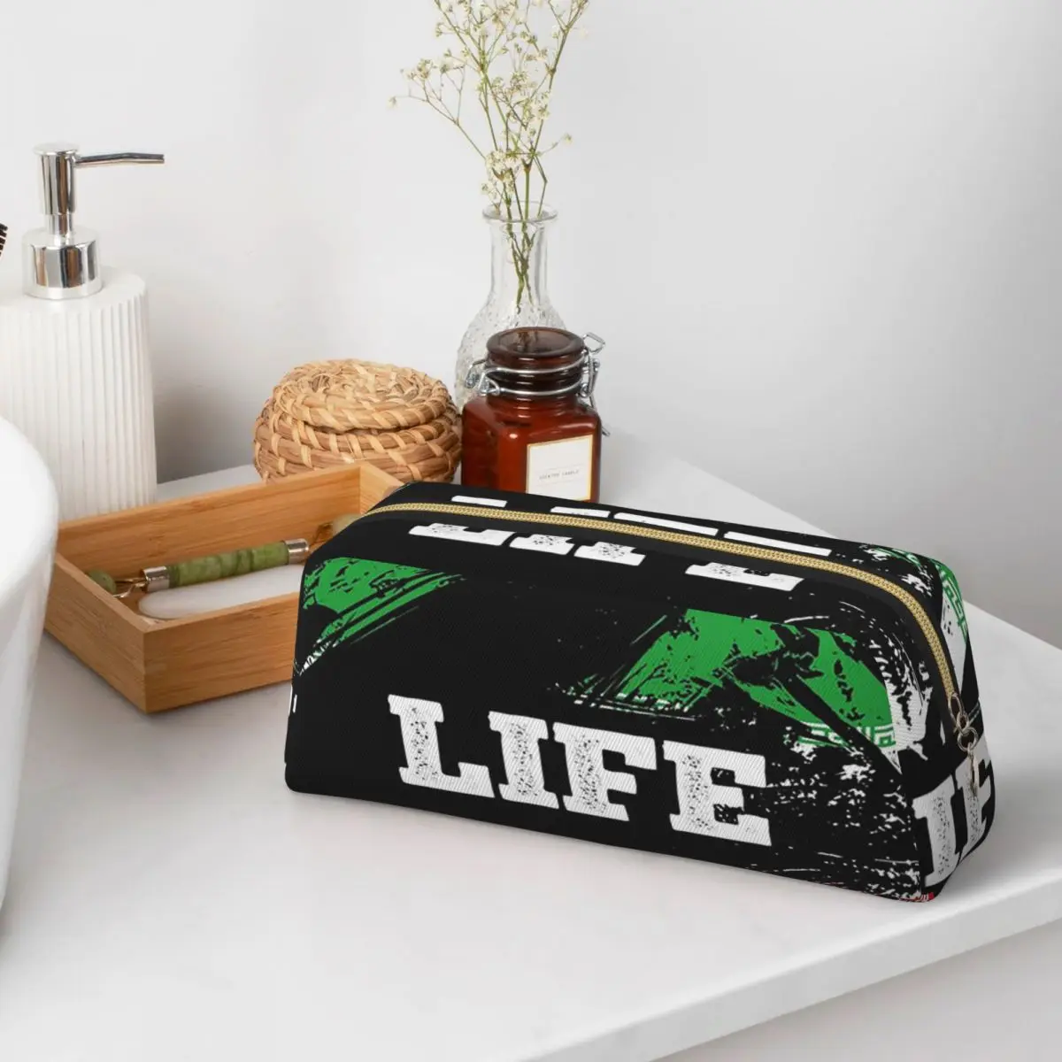 

Flag Of Iran Iranian Pencil Cases for Student School Pen Box Pencil Bag Large Capacity Pencil Pouch Pen Holder