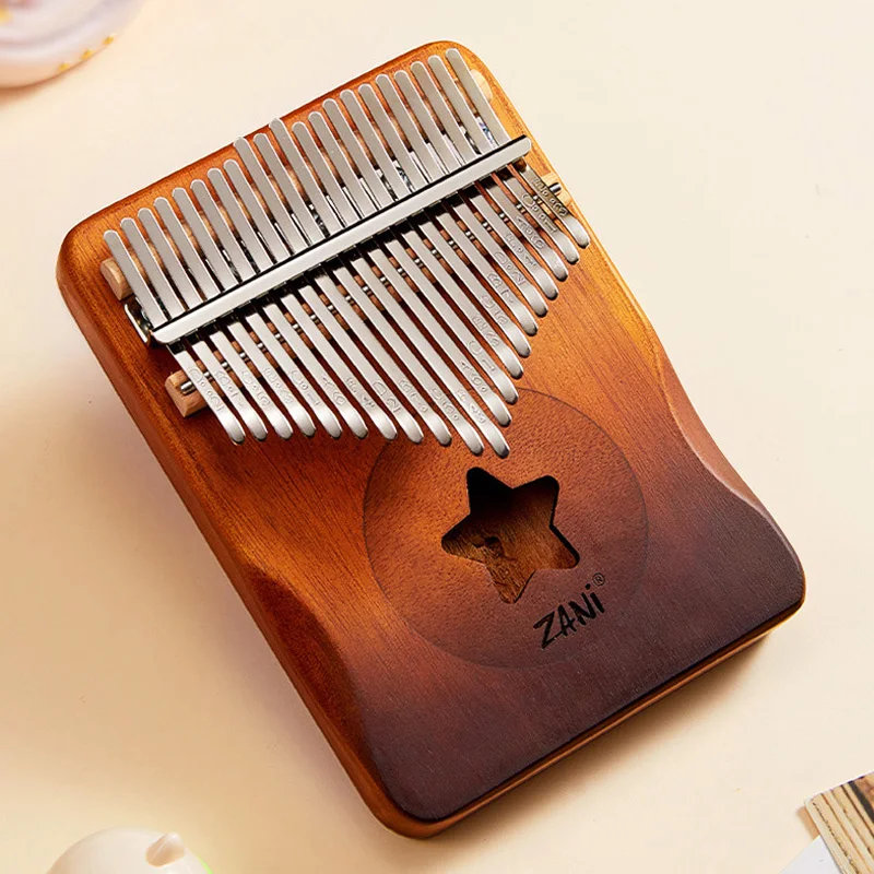 ZANI Professional Kalimba 17 21 Key Thumb Piano Mahogany Kalimba 17 Key Finger Piano Beginners Instrument