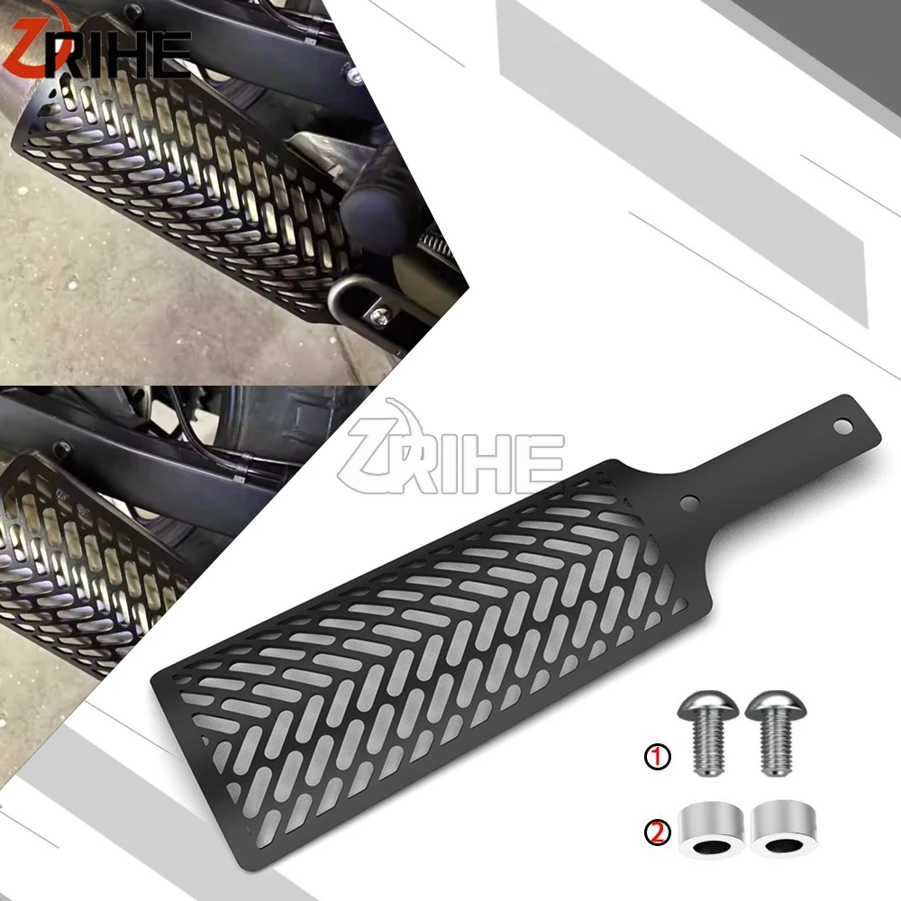 

For ZongShen Cyclone RA2 RE3 ZS400 ZS 2024 2025 2026 Exhaust Pipe Heat Insulation Exhaust Pipe Anti scald Muffler Cover Guard