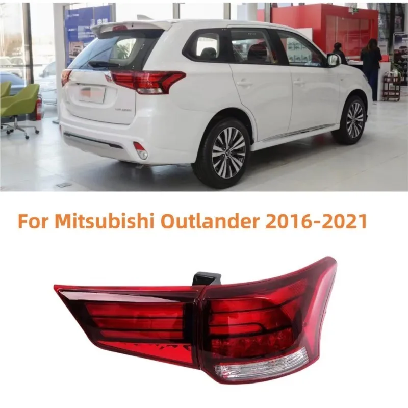 For Mitsubishi Outlander 2016-2021  Inner Outside Side Tail Rear Brake Light Turn Signal Lamp Taillight Assembly Car Accessories