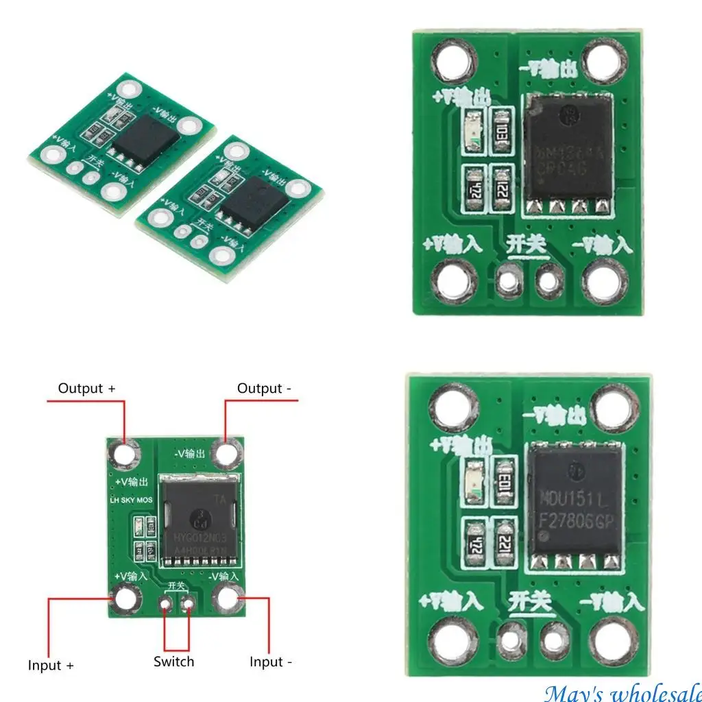 DIYおよびエンジニアリングプロジェクトのための信頼性の高い高電力MOSトリガードライバーモジュール448A