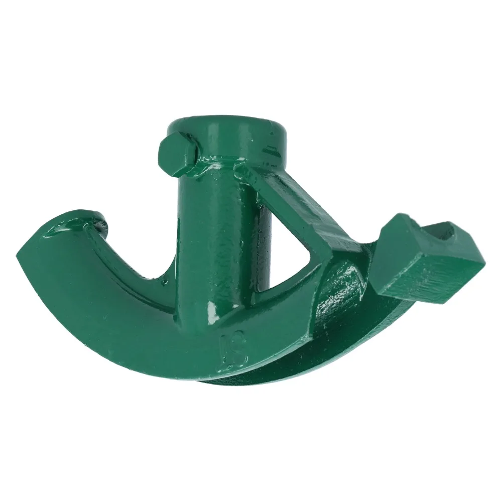 Cast Iron Construction Pipe Bender Tool 3/4 Inch Capacity Fast Bending Action Manual Tube Former Labor-Saving Design