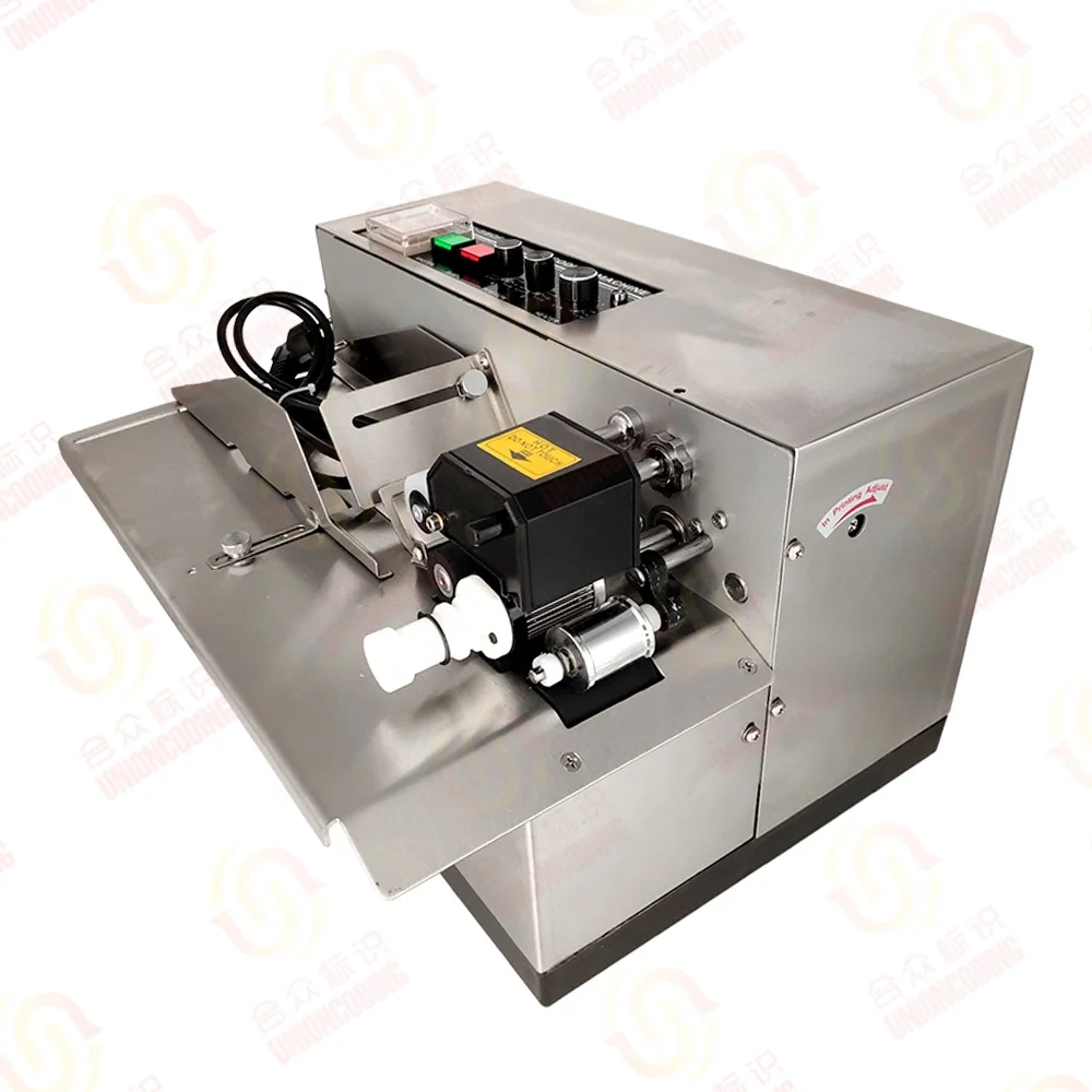 

MY-380 expiry date Batch code printer lot number hot stamping date coding machine Stainless steel expiration date machine