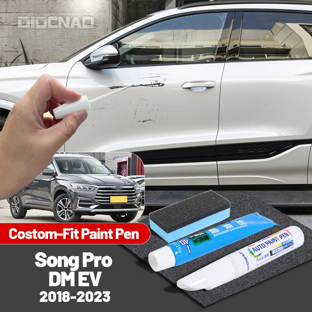 

Для BYD Song Pro DM EV MK2 2018-2023 2019 2020 2021 2022, автомобильная ручка для ретуши, ручка для ремонта царапин, средство для удаления царапин, уход за краской