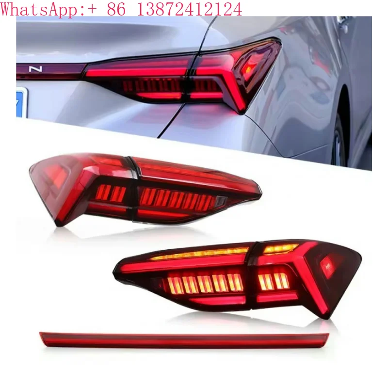 

Avalon Upgrade Tail Lamp for Toyota Avalon Taillights 2018-2023 Full LED Rear Light Dynamic DRL Brake Lamp Turn Signal Modified