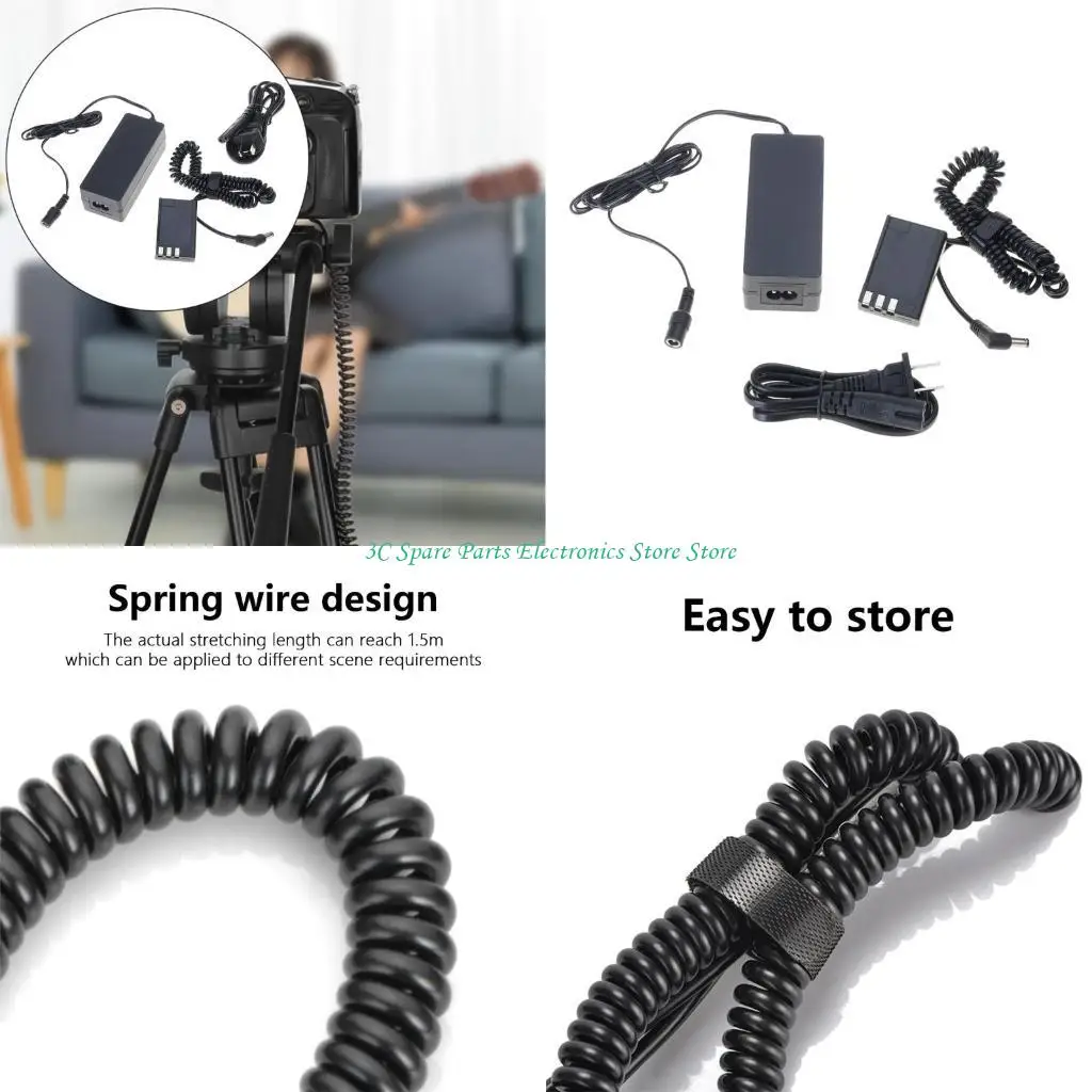 

Безопасный и надежный провод кабеля-заглушки SZ для аккумулятора D40 D40X поддерживает непрерывную съемку без частых замен