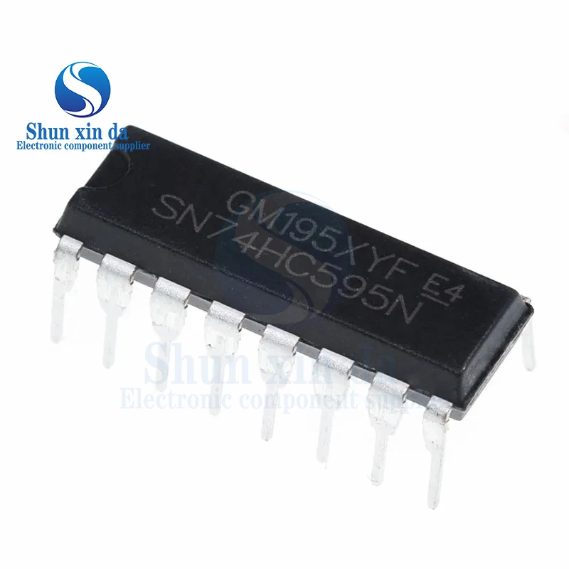 10 قطعة SN74HC595N SN74HC04N DIP-16 SN 74HC00 74HC04 74HC08 74HC14 74HC32 74HC74 74HC86 74HC138 74HC257 74HC393 N 74HC590AN DIP IC