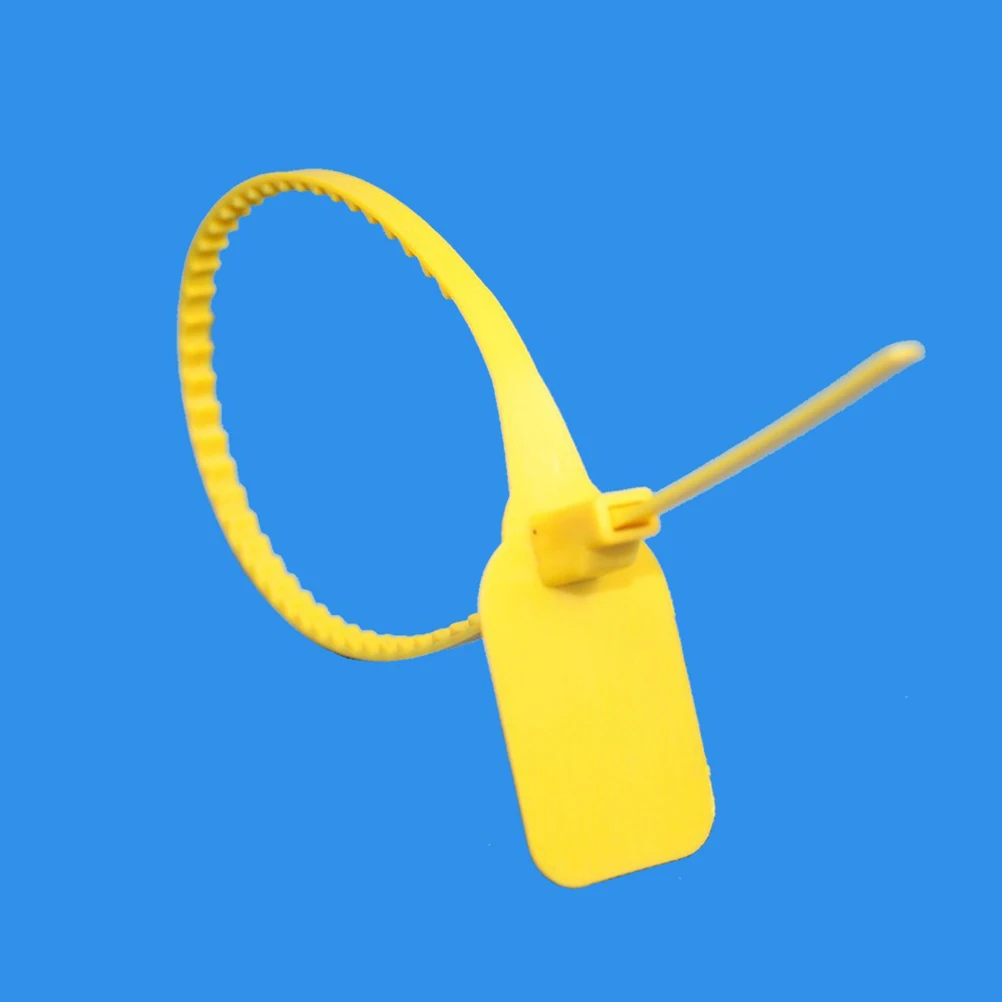 

50 pcs Cable Tie Self-locking Sign Board Loop Plastic Seal Bundling Fixing Ring Durable Waterproof Flexible Indoor Outdoor Use