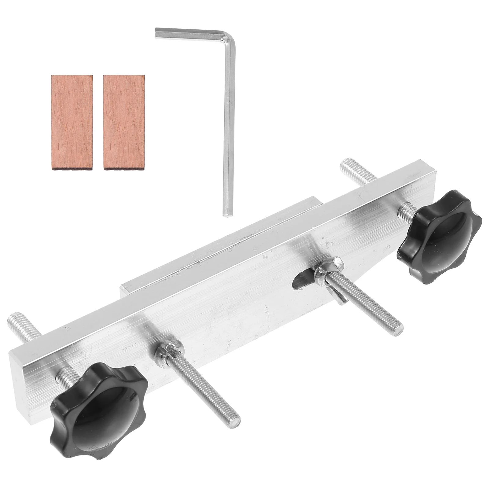 

1Set Guitar Bridge Clamp Repair Tool Silver Durable Musical Instrument Maintenance Jig for Wooden Electric Acoustic Guitar