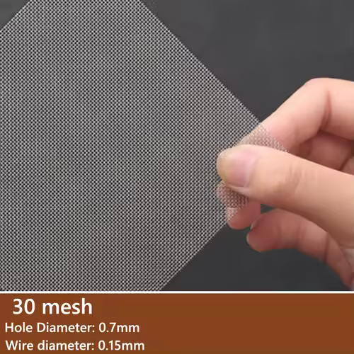 1-5pcs 304 Stainless steel filter screen 4/5/8/20/30/40-400 Mesh Woven Wire High Quality Stainless Steel Screening Filter Sheet - Image 8