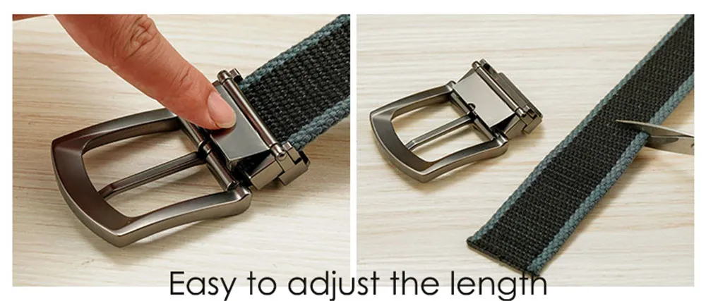 Plus Size 130 140 150 160 cm Canvas Military Tactical Belt Man Alloy Pin Buckle Stripe Jeans Belts High Quality Outdoor Belts