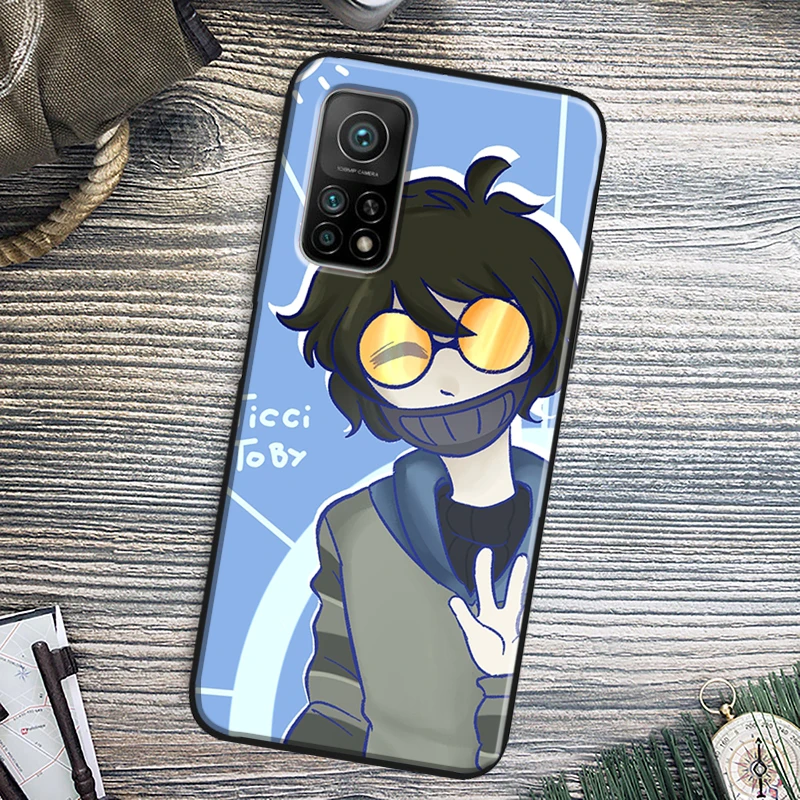 Creepypasta Ticci Toby  x reader Case For Xiaomi 13 11T 12T Pro 12 Lite 12X Cover For POCO X3 X4 X5 F5 Pro F4 GT C40 M5s F3