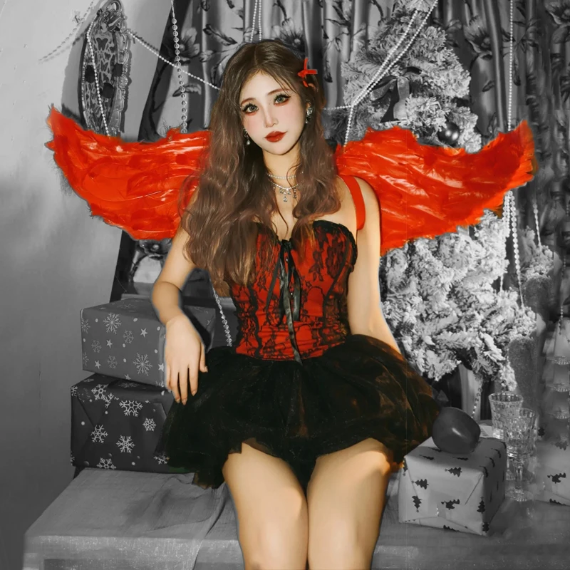 Sexy Medieval Gothic Corset For Halloween Cosplay Costumes For Women Vintage Lingerie Bodysuit Dark Angel Witch Princess Goddess