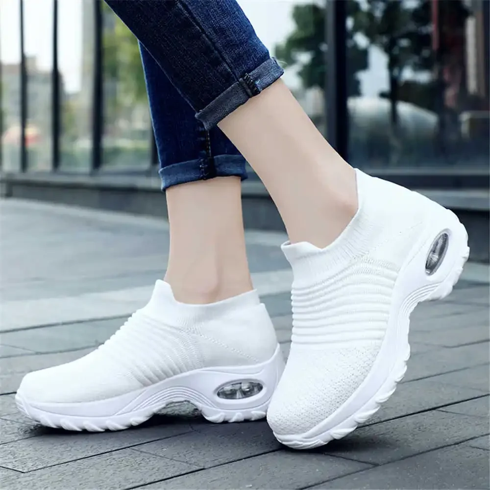 Bicolor Slip-ons Woman Name Brand Sneakers Boots Ladies 2024 33 Size Shoes Sport Brand Name First Degree Brand Raning