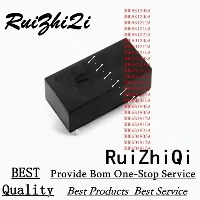 

10PCS/LOT DH06S1203A DH06S1205A DH06S1212A DH06S1215A DH06S1224A DH06D1205A DH06D1212A DH06D1215A DH06S2403A DH06S2405A 6W DC/DC