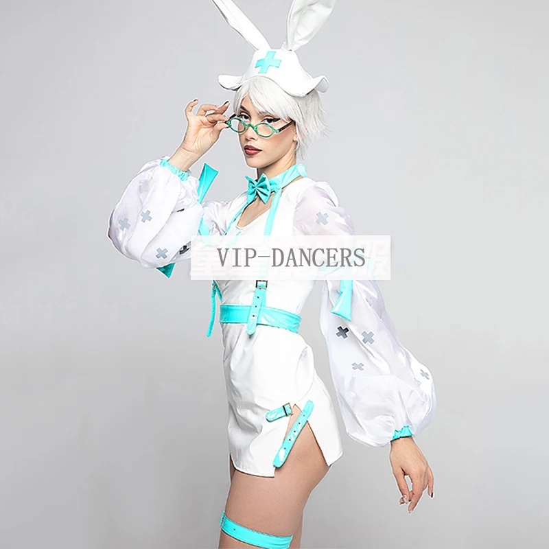 Gogo Performance Dress Drag Queen Outfit Female Nightclub Dancer Stage Show Wear Carnival Costume Festival Party Outfits VDL334