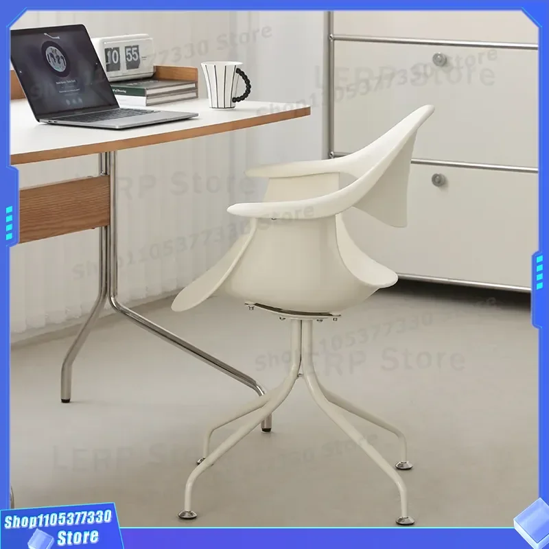 Nordic Ergonomic Computer Chair Comfortable Backrest Office Desk Seat for Study Bedroom Learning Sedentary Internet Celebrity