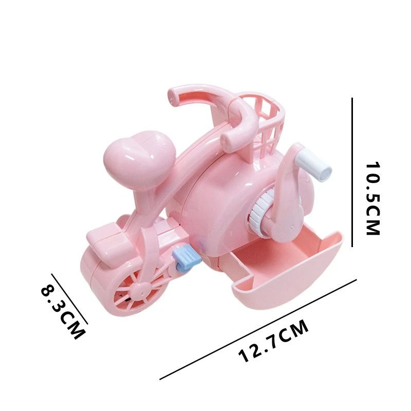 Bicycle Shaped Manual Pencil Sharpener for Kids Students