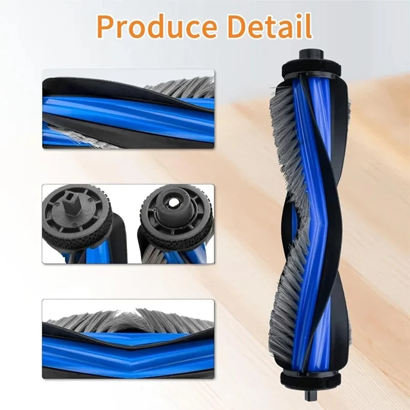 For Ecovacs Deebot N30/N30 Pro/T50/T50 Pro/X8/X8 Pro/T80 Series Main Brush Replacement Vacuum Accessories