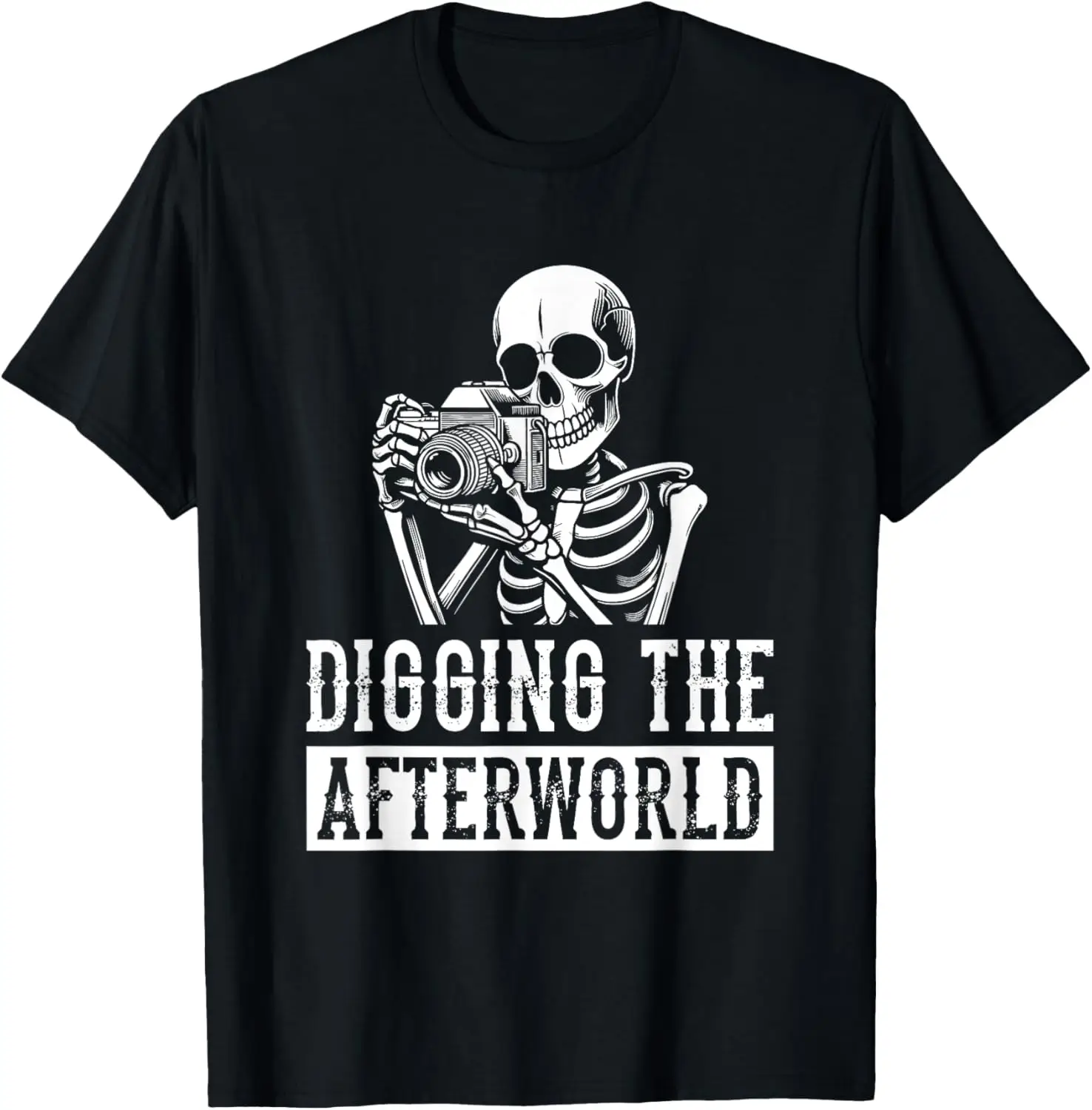 

Photographer Skeleton Camera - Photography T-Shirt
