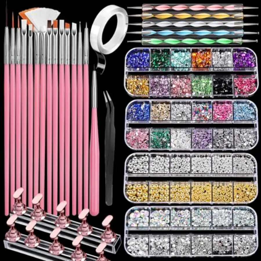 

Nail , Acrylic Nail , Nail Stand, Nail ms And s, Nail older Painting Nails, 5 PCS Nail Art es, Nail Dotting Tool, Nail Tools,