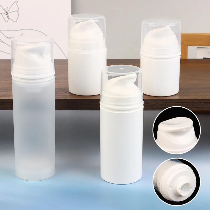 ● 30/50/100/150 مللي السفر زجاجة مضخة موزع زجاجات محلول فارغة إعادة الملء فراغ حاوية مستحضرات التجميل الصحافة نوع النساء يشكلون #3