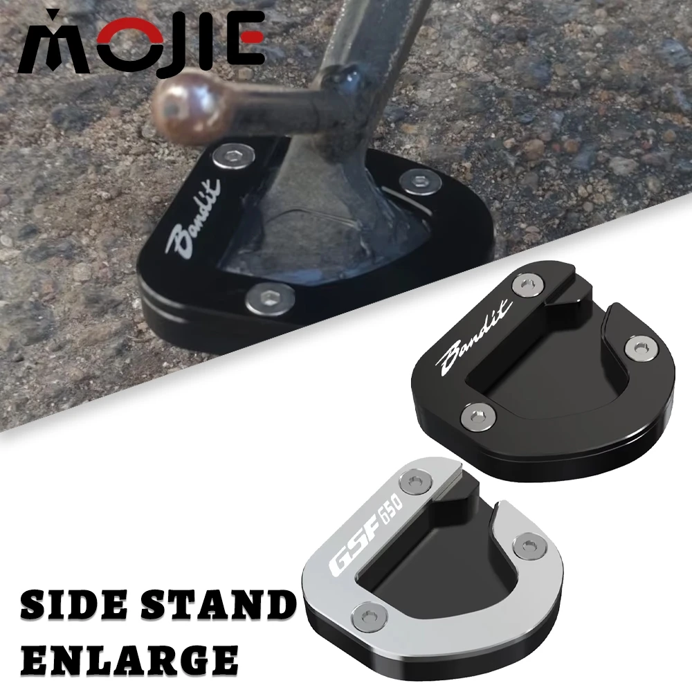 

For suzuki GSF1250 GSF650 Bandit GSF 1250 650 S ABS GSX1250F/FA GSX650F Side Stand Enlarge Kickstand Enlarger Support Extension
