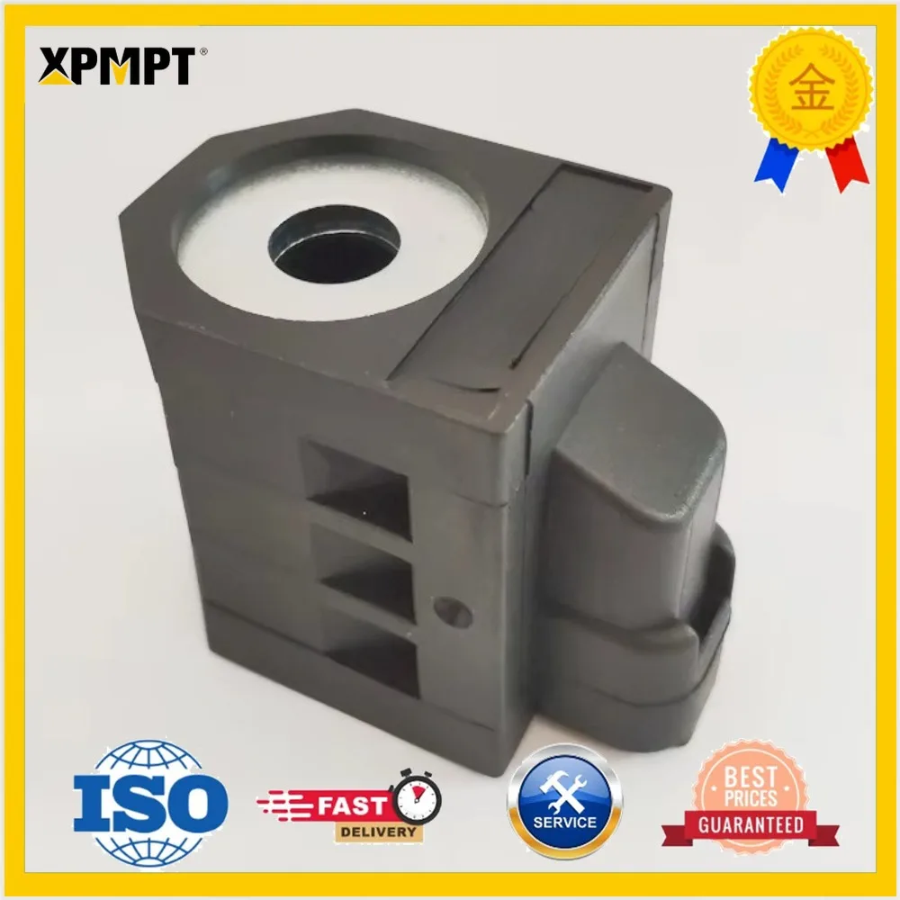 For R220-7 R150-7 pilot safety lock solenoid valve coil R215-7 R225-7 R80-7 solenoid valve coil excavator