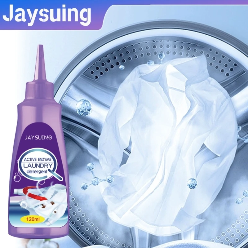 Active Enzyme Laundry Detergent Enzymatic Laundry Cleaning Oil Stain Remover Dropshipping