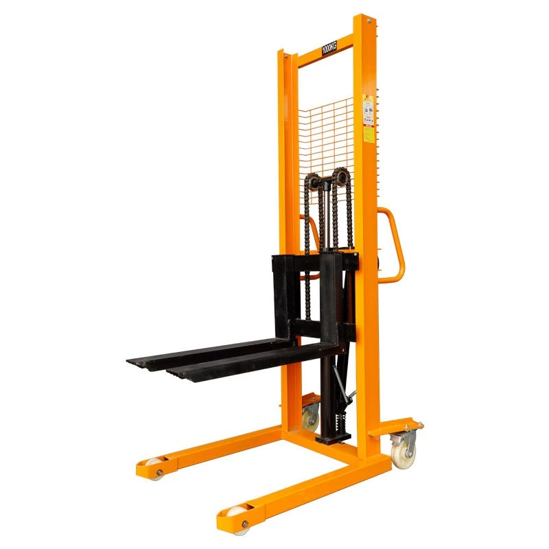 

1-ton/2-ton Electric/manual Hydraulic Stacker Cranes Electric Pallet Stacker Forklifts Used for Warehouse Loading and Unloading