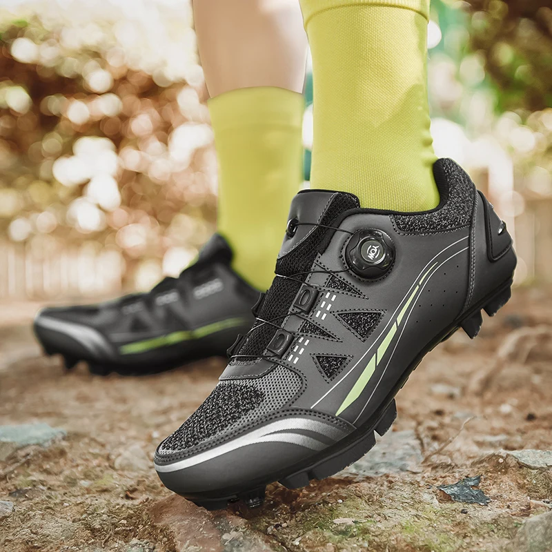 أحذية ركوب الدراجات للحماية من الدراجات في الفصول الأربعة، أحذية ركوب الجبال الخارجية قابلة للتنفس للرجال ومضادة للانزلاق وقابلة للتنفس #6