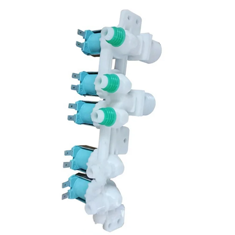 B25B مدخل المياه الكهربائية الملف اللولبي صمام DC97-15459G غسالة صمام مدخل خمسة رئيس صمام الملف اللولبي صمام لمدخل المياه #5