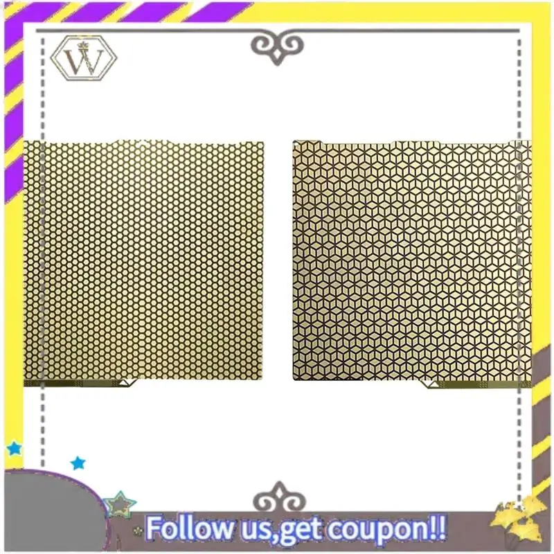 

New For Anycubic Kobra3 Combo Build Plate 256X268mm PEI Spring Steel Sheet For Anycubic Kobra 3 Build Plate 3D Printer Part