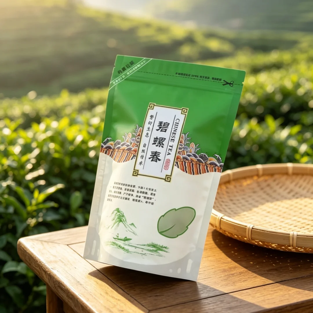 Classic China Tea Set Retro Style Blacktea Pack Bag DaHongPao JinJunMei Jasmine Oolong Lapsang Souchong packing bags