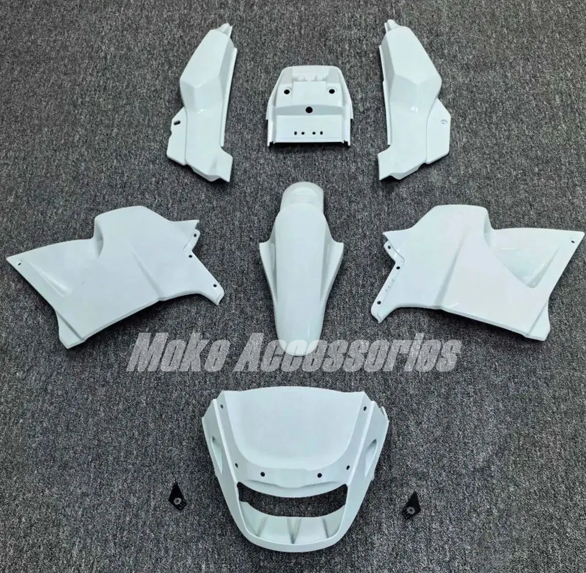 Motorcycle Fairings Kit Fit For KLE500 1995 1996 1997 1998 1999 2000 2001 2002 20003 2004 Bodywork Set Abs Injection Unpaint