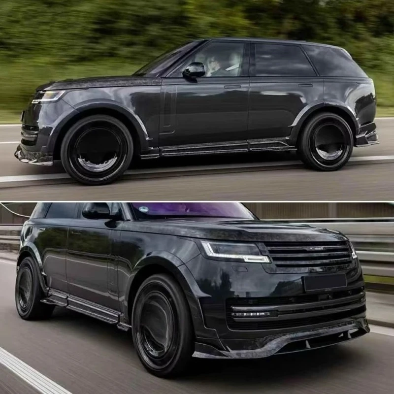 For Body Kit 2020-2024 Executive Edition  Wide Body Kit Carbon Fiber Front Lip Skirt Rear Diffuser Spoiler Hood