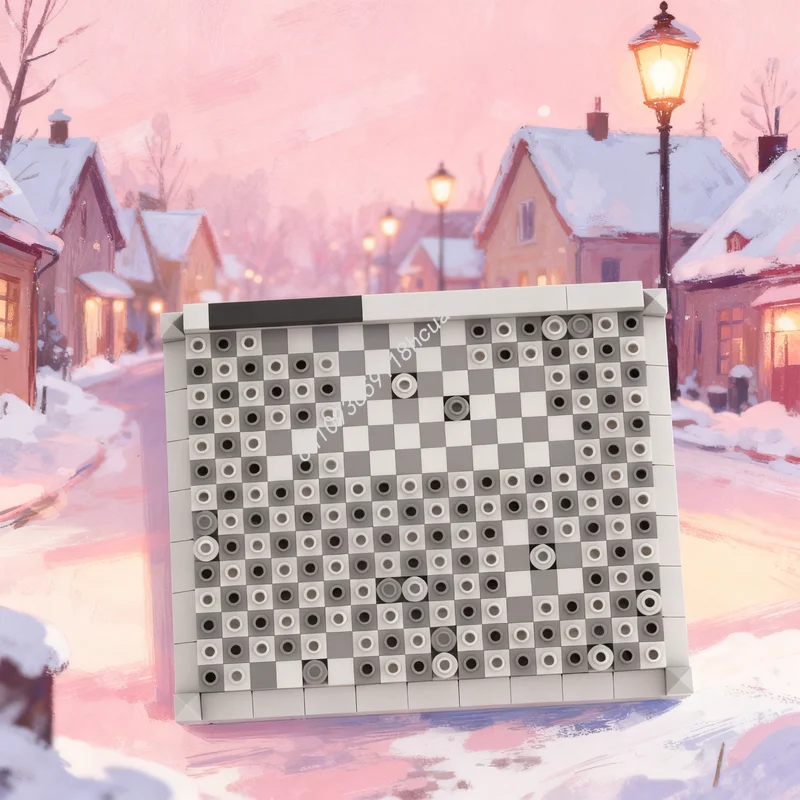 799 Uds. MOC Minesweeper modelo clásico arquitectura de bloques de construcción regalos de navidad montar DIY Idea creativa juguetes educación