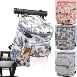 Wearproof Baby Stroller Bag Universal Diaper Nappy Bag Multi-Pocket Mommy Travel Bag Holder Cup Organizer for Newborn Pram Cart