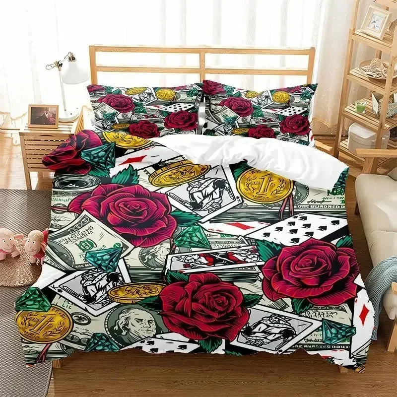 skull-poker-duvet-cover-king-full-queen-size-skeletons-red-rose-card-game-3pcs-bedding-set-fashion-polyester-quilt-cover