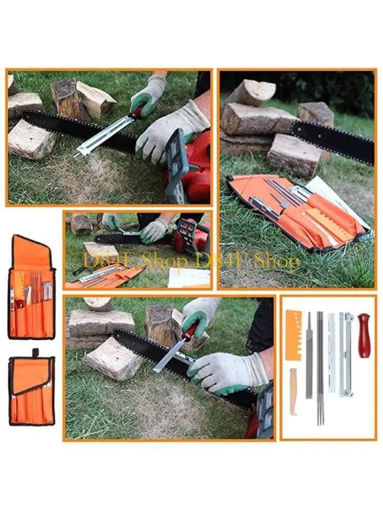 

D84F Набор из 9 профессиональных наборов руководств по техническому обслуживанию и обслуживанию заточки цепей бензопилы