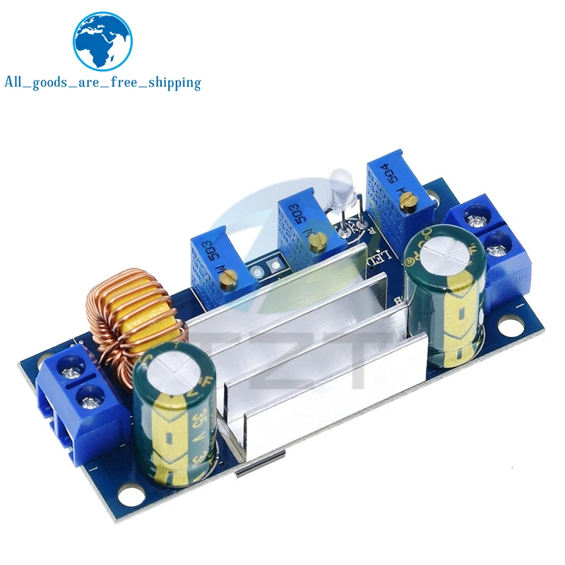 Protection automatique! Module d'alimentation abaisseur 5A Max DC-DC XL4015, carte de Charge au Lithium CC/CV réglable