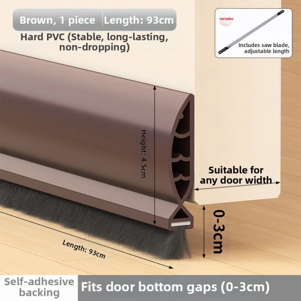 93 سنتيمتر مسودة الباب سدادة الباب الاجتياح لأسفل الأبواب الطقس تجريد ختم مشروع الحرس مانع الضوضاء الباردة الهواء العزل الختم #4