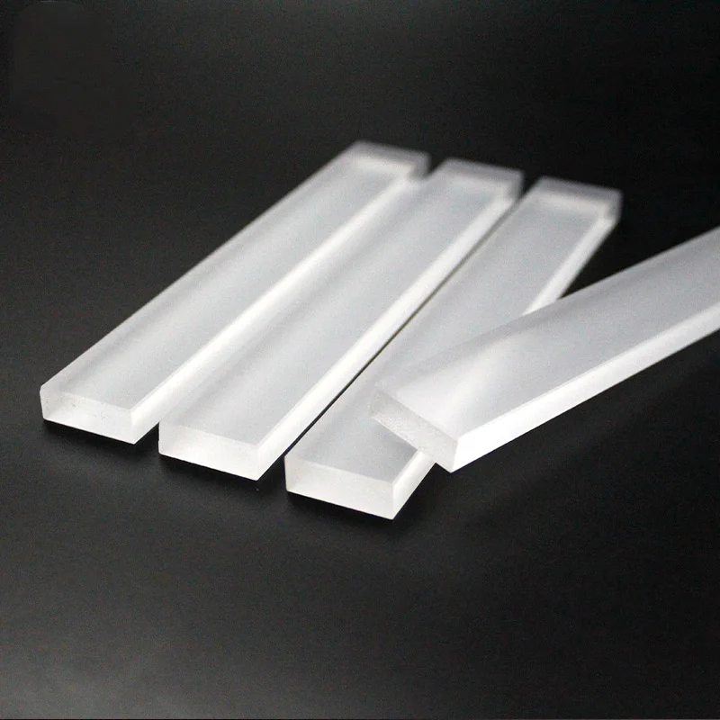 150*22* 8Mm Six-Sided Matte High-Temperature Resistant Quartz Glass Sheets Rectangular Supports Custom Laboratory High-Purity