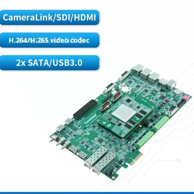 Tronlong XCZU7EV Xilinx Zynq UltraScale+ MPSoC ARM+FPGA 4K Codec Industrial Board