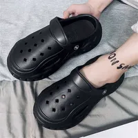 Household Increase Height Running Shoes Men 2024 Summer Sandals Man Slippers Men Summer Sneakers Sports Basctt Foot-wear