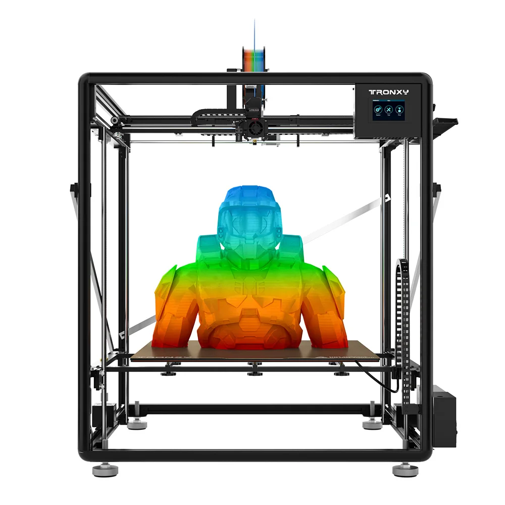 Tronxy VEHO-600 / PRO V3 Large Printing Szie 600*600mm 3D Printer Extrusion Profile Frame Structure Dual-axis Guide Railway