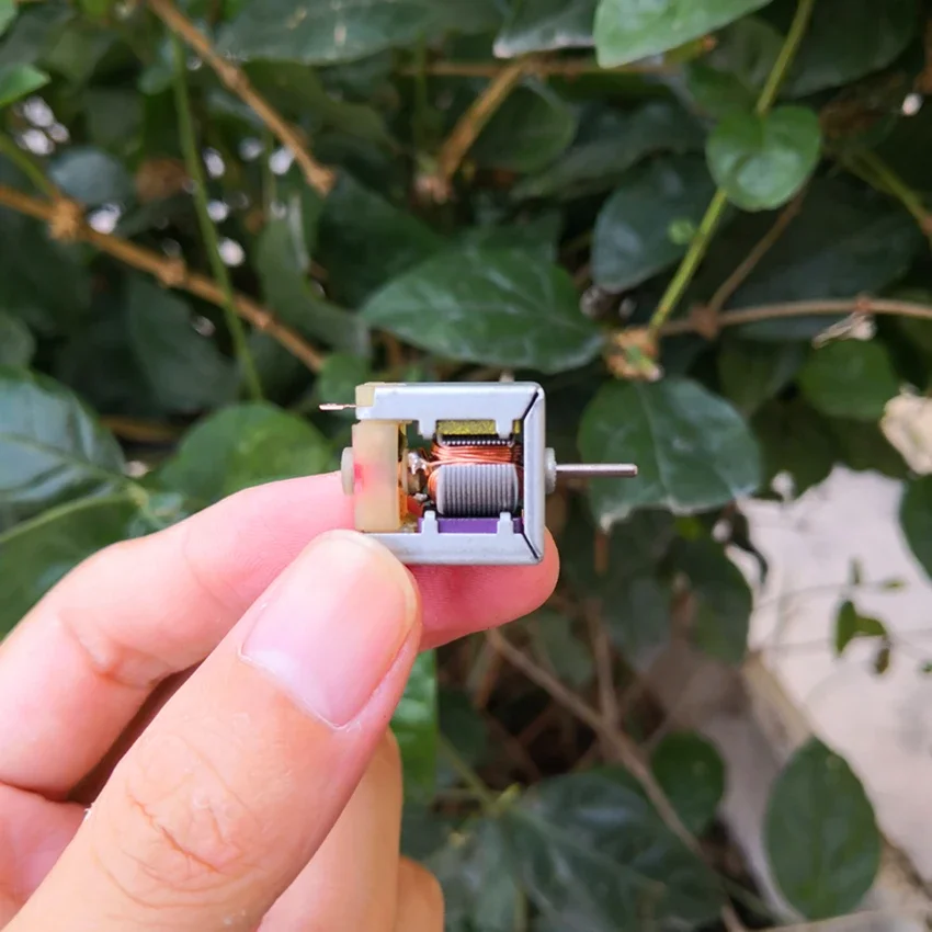 020 Micro Motor High Speed DC3-6V 30000-45000rpm 1A Electric Machinery for DIY Fan,Doing Experiments,Model Airplanes Toy