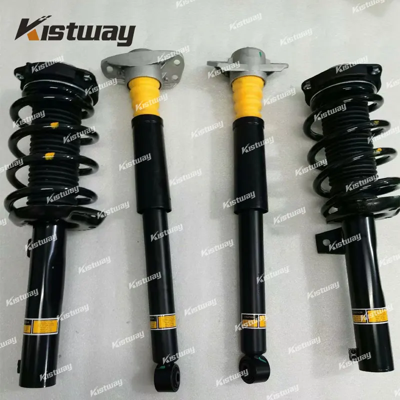 4PCS Front Rear Magnetic Ride Shock Absorbers Assembly For Audi TT TTS Quattro TTRS Roadster FWD 07-15 8J0413029M 8J0413030M