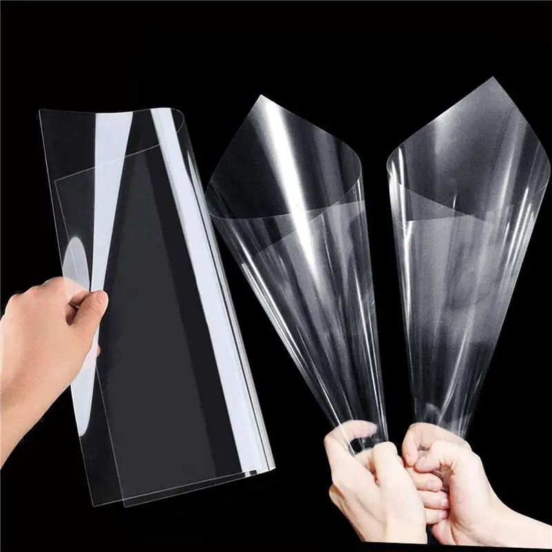 DT19 60Pcs 6 Mil Clear Mylar Stencil Sheets, 12x12 Inch Blank Reusable Stencil Material for Silhouette Cutting, DIY for Craft